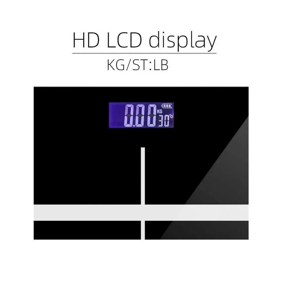 Body Weight Bathroom Scale, 400 lbs Capacity‎ and Accurate Weight